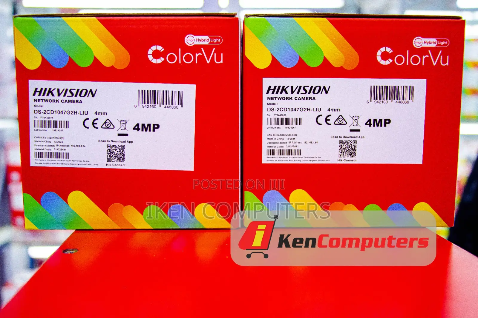 Hikvision 4mp Ip Smart Colorvu Bullet(Ds-2cd1047g2h-Liu)