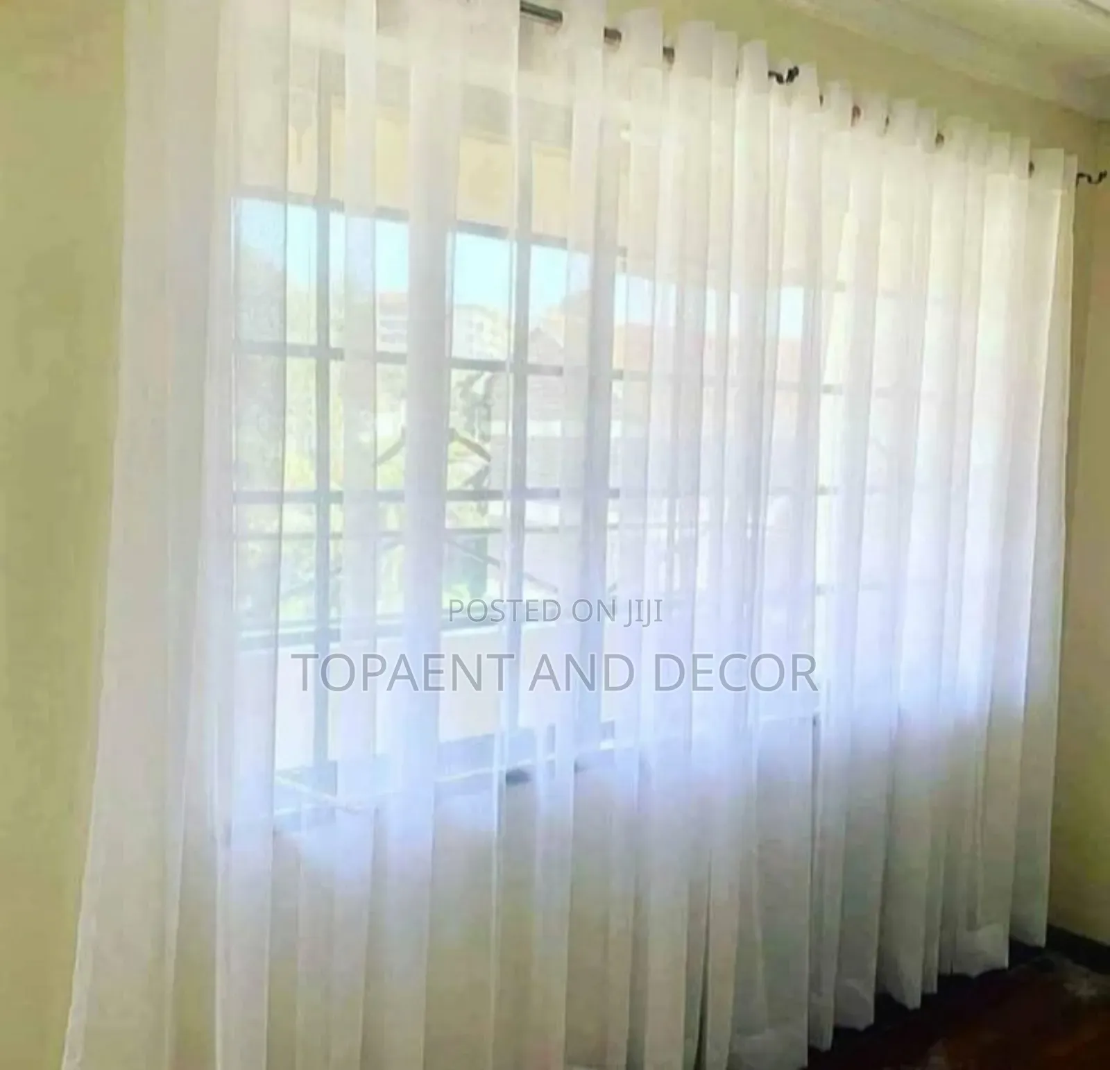 Chiffon Sheer Drapes Brings Light and Breezy Look