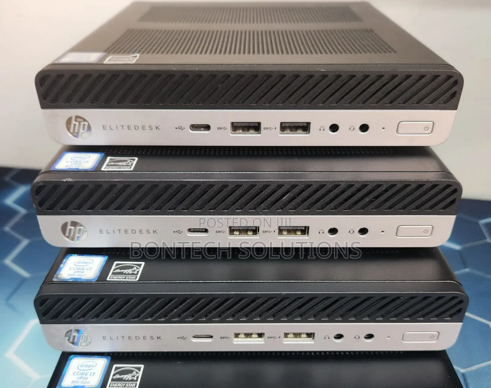 Desktop Computer HP EliteDesk 800 G4 8GB Intel Core i7 SSD 256GB