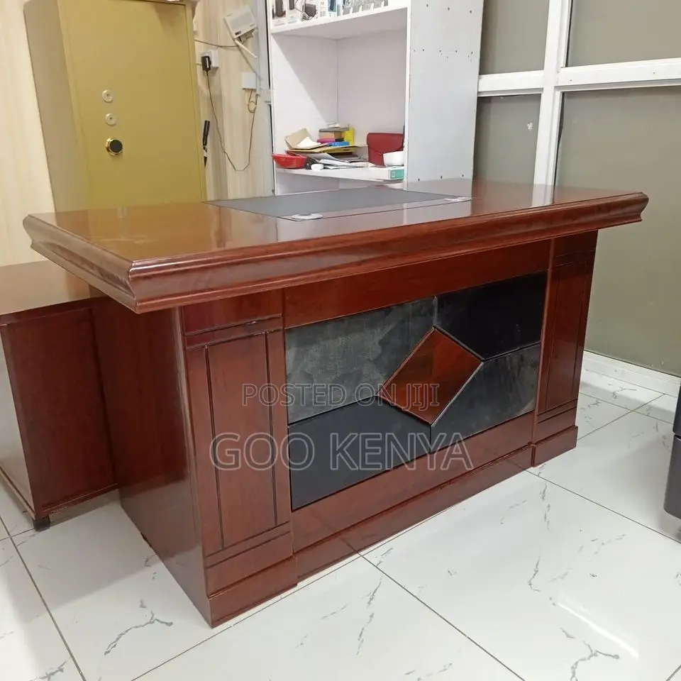 Office Desk ; 1.4meter L-Shaped Executive Office Desk
