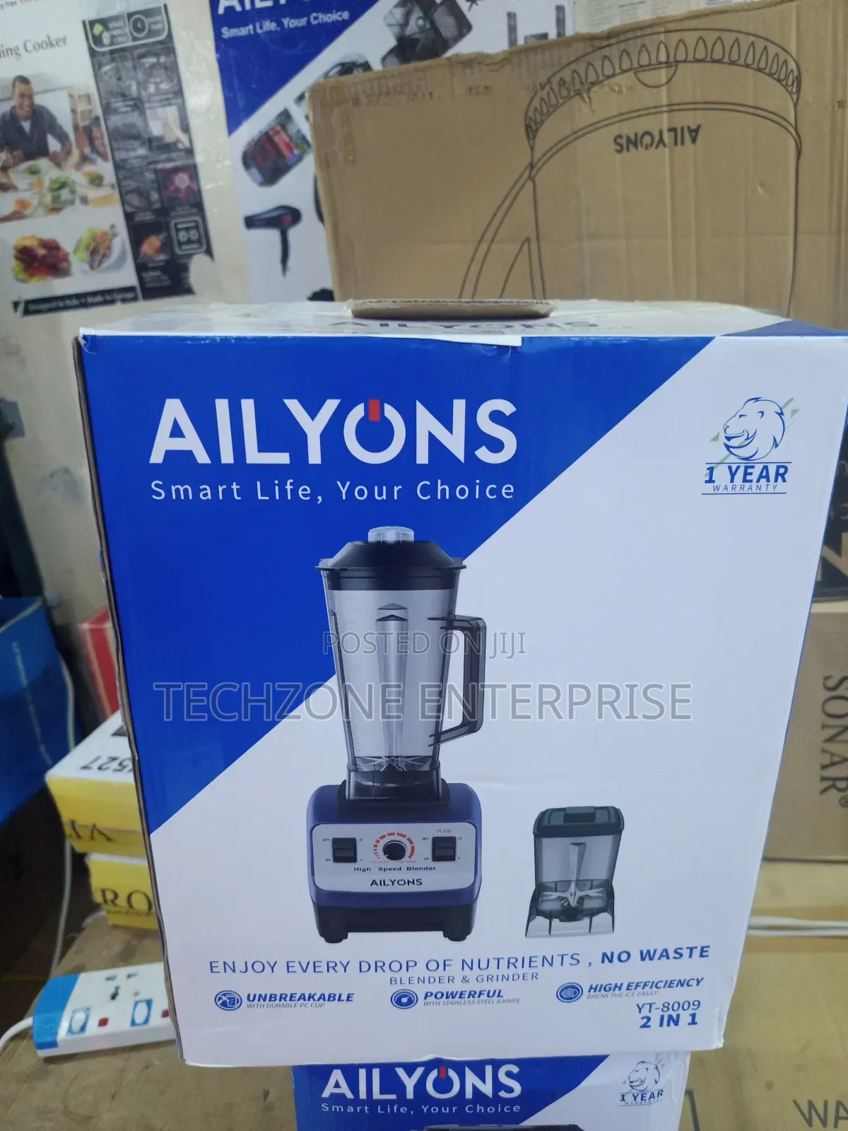Ailyons Yt-8010 Professional With Stainless Blades 