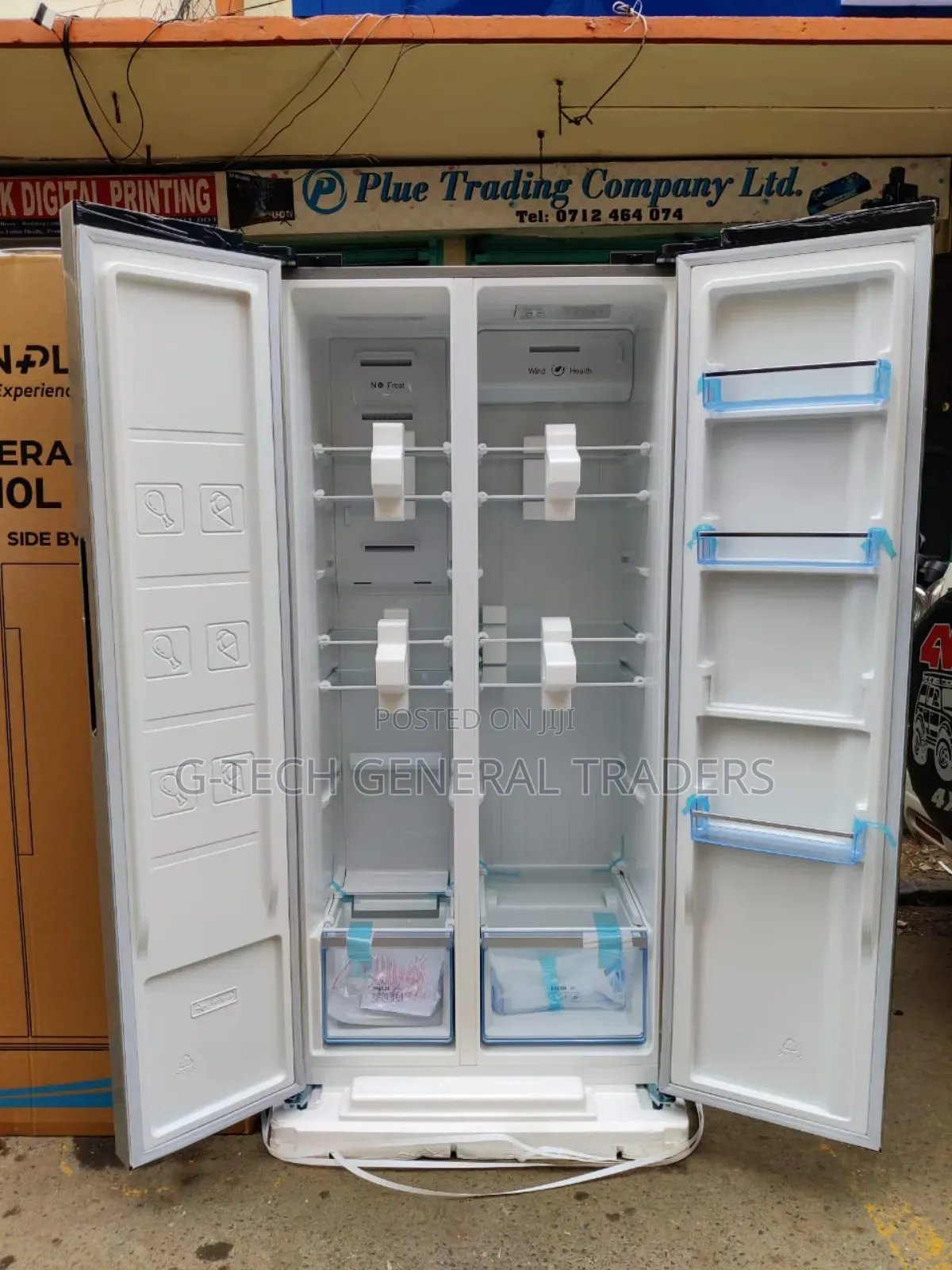 Von Side By Side 410l Extra Large Capacity Refrigerator