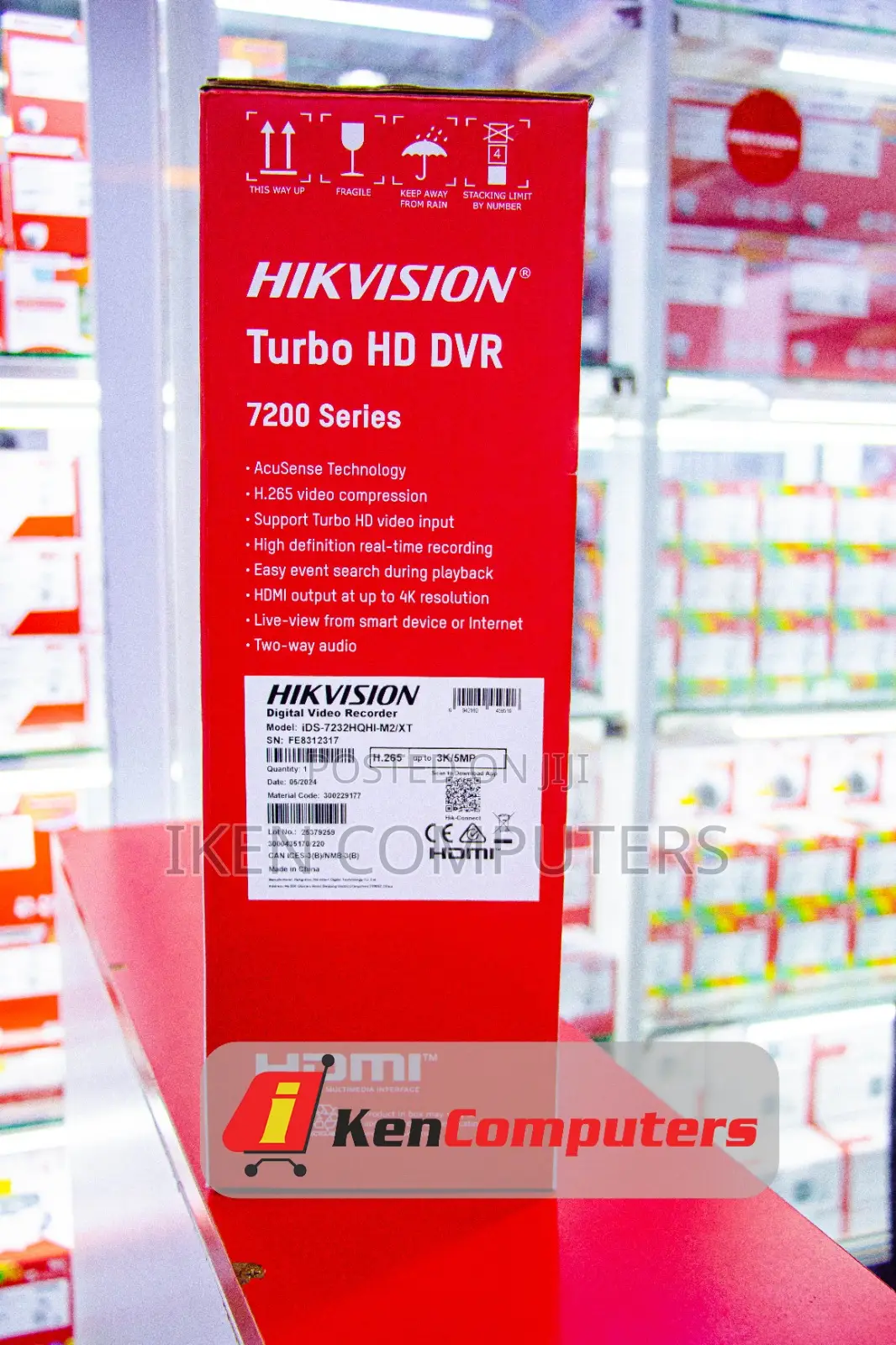 Hikvision 32channel Upto 5mp Dvr(Ids-7232hqhi-M2/Xt)
