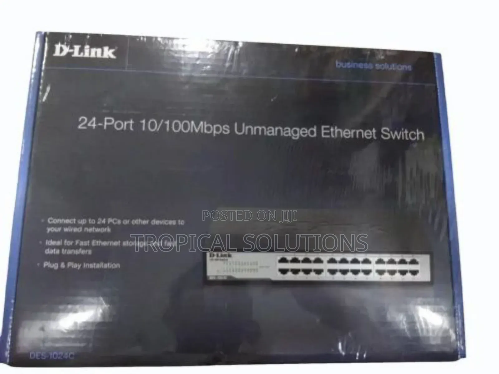 D-Link 24port Des-1024d Unmanaged Switch