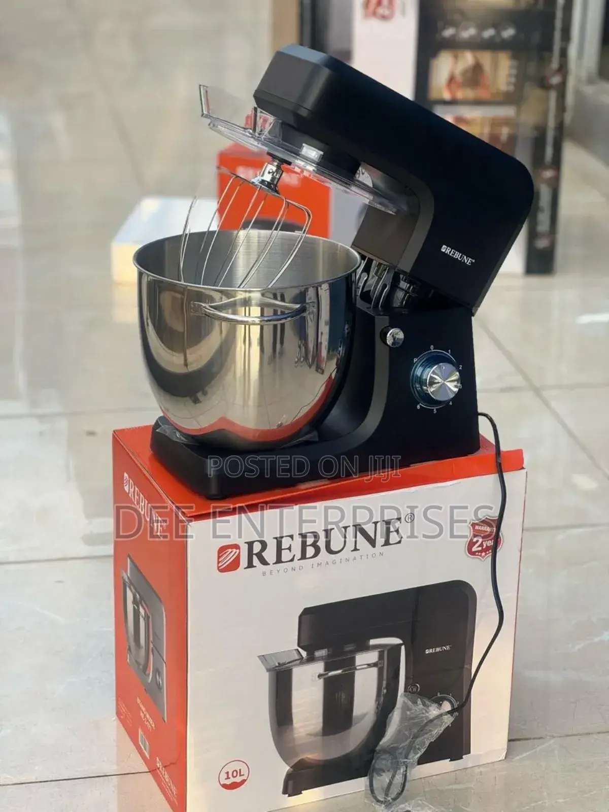 Rebune 10 Litres Stand Mixer
