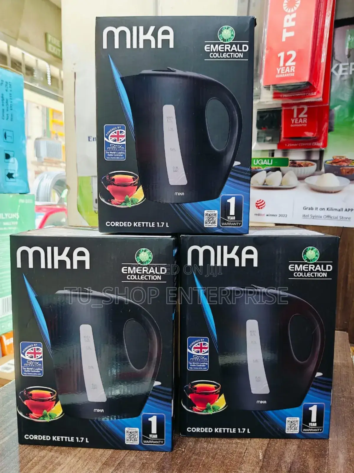 *Mika Corded Kettle 1.7 L