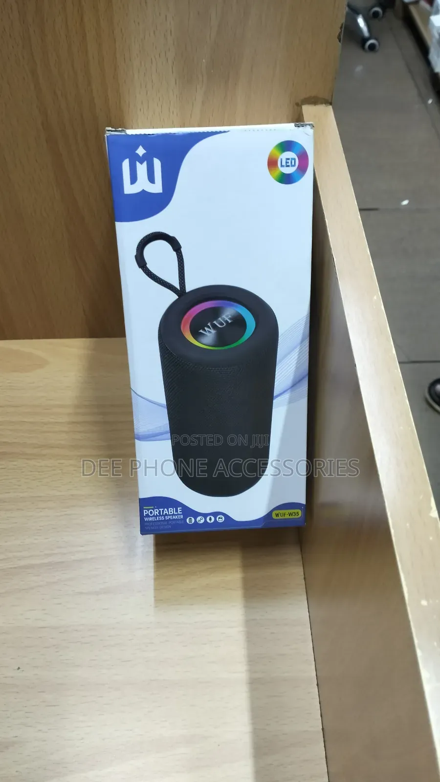 Wuf Led Portable Bluetooth Speaker