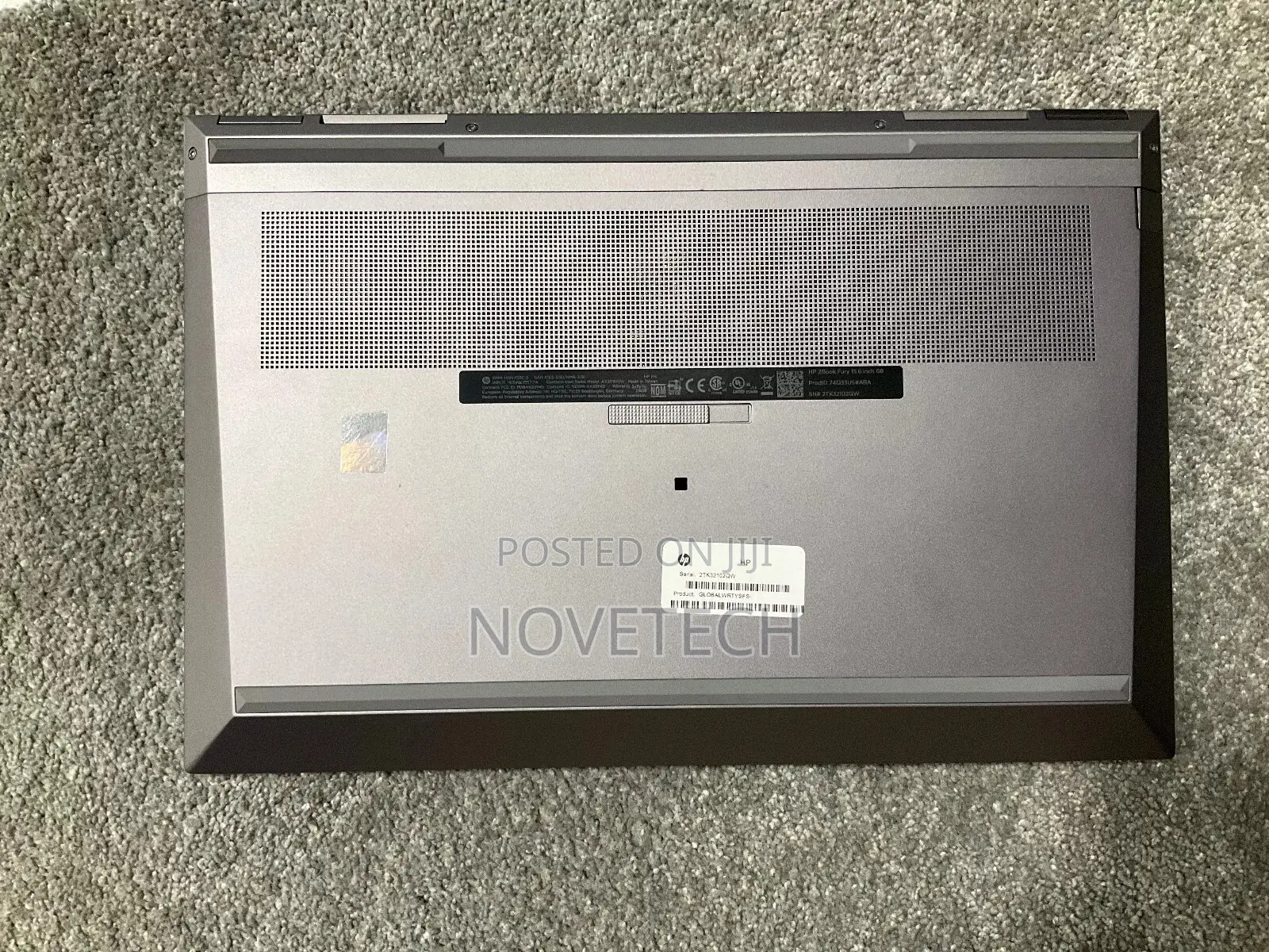 Laptop HP Zbook Fury 15 G7 32GB Intel Core I9 SSD 1T