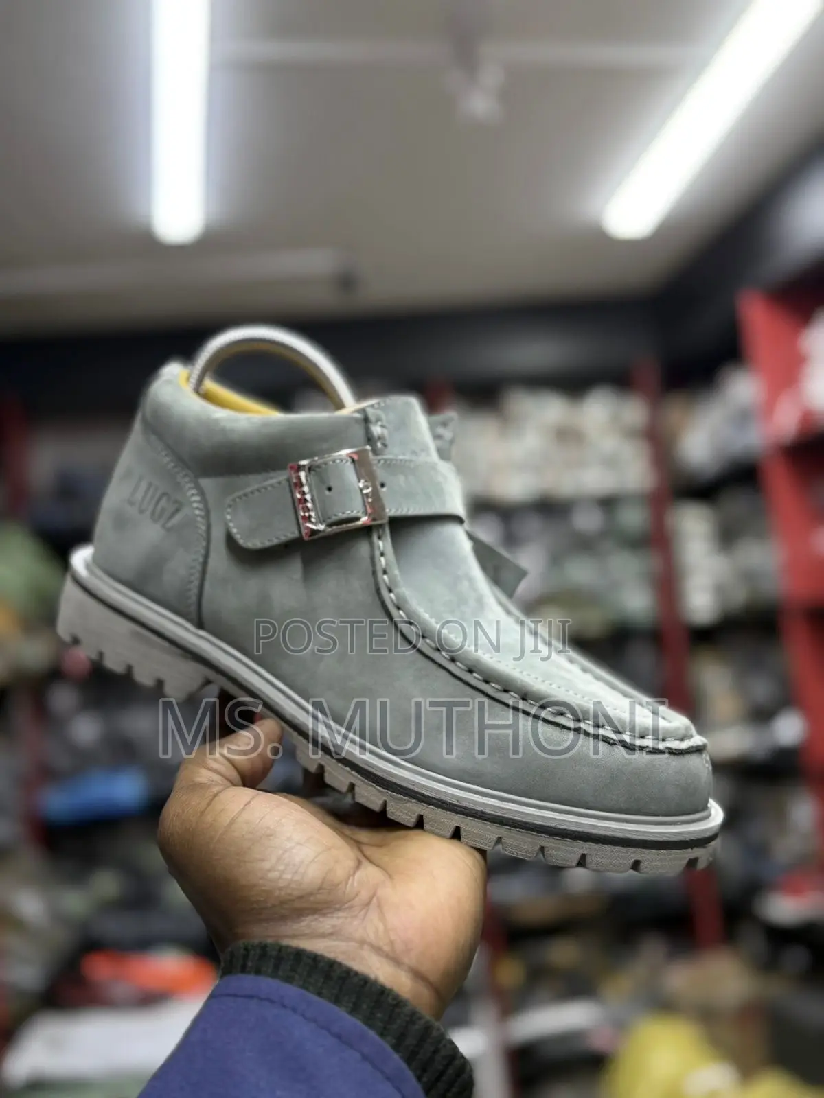 Gray / Brown Lugz Sneakers Now Available Size 39-45