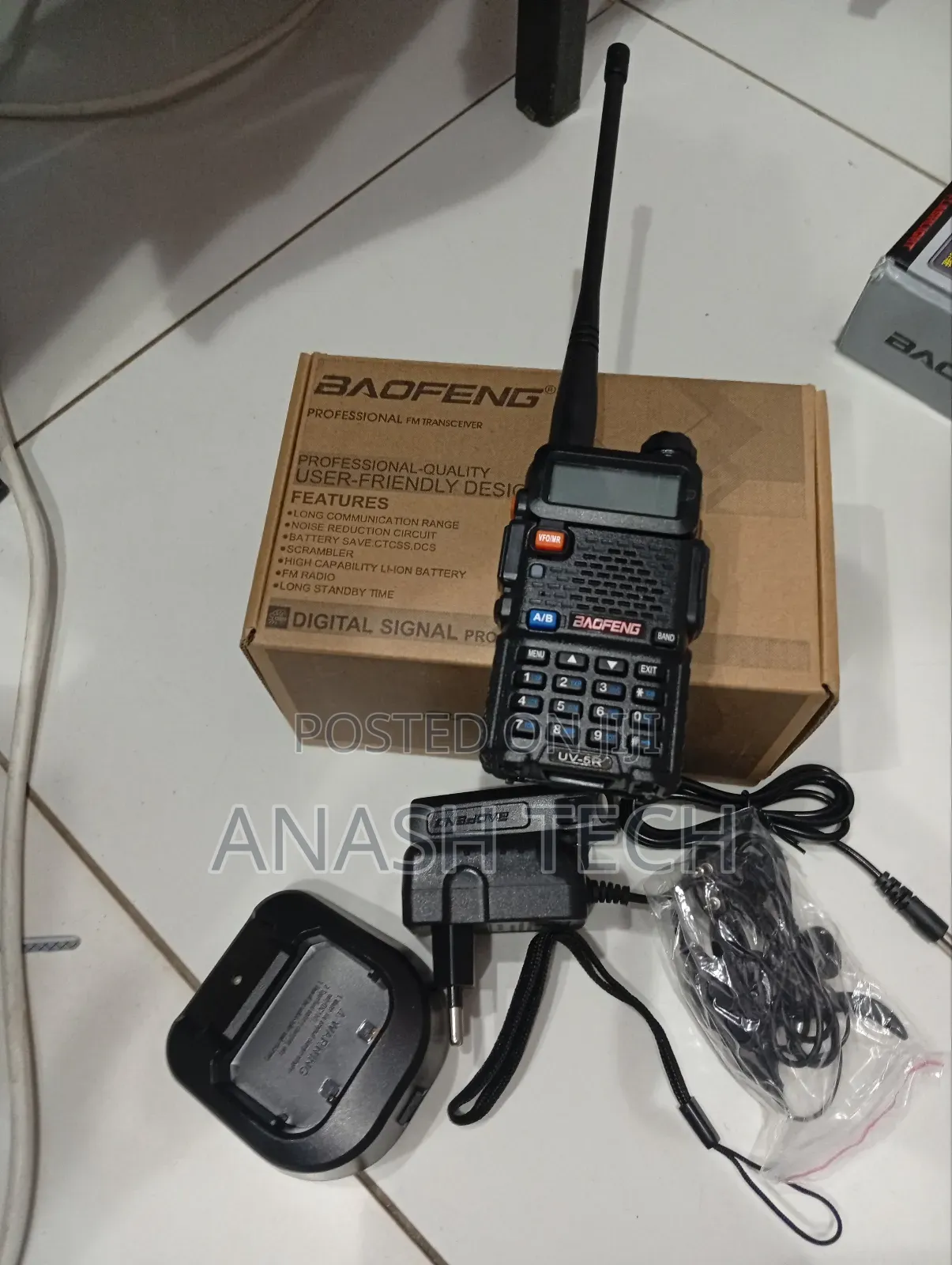 Excellent Uv5r Baofeng Uv-5r Walkie Talkie Dual PTT Radio