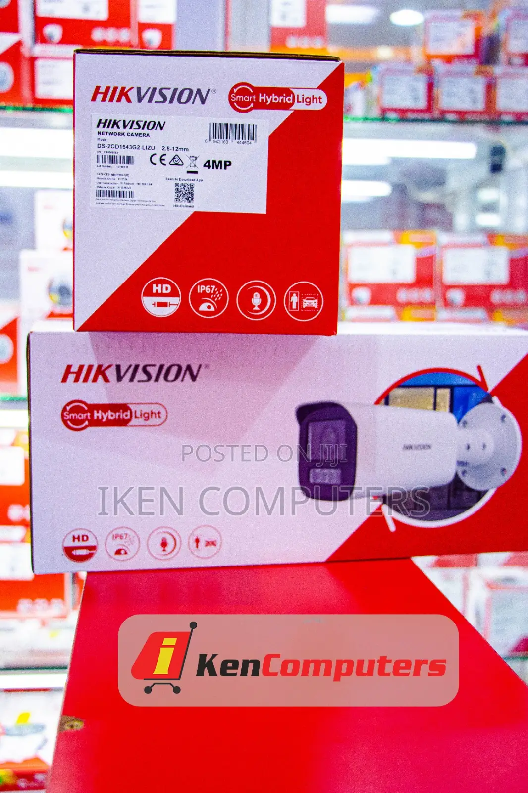 Hikvision 4mp Duallight Varifocal Bullet(Ds-2cd1643g2-Lizu)