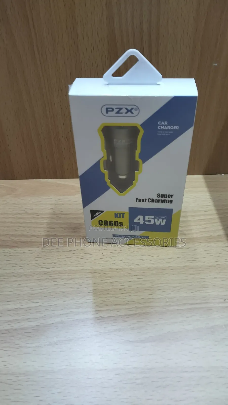 PZX 45w Super Fast Car Charger