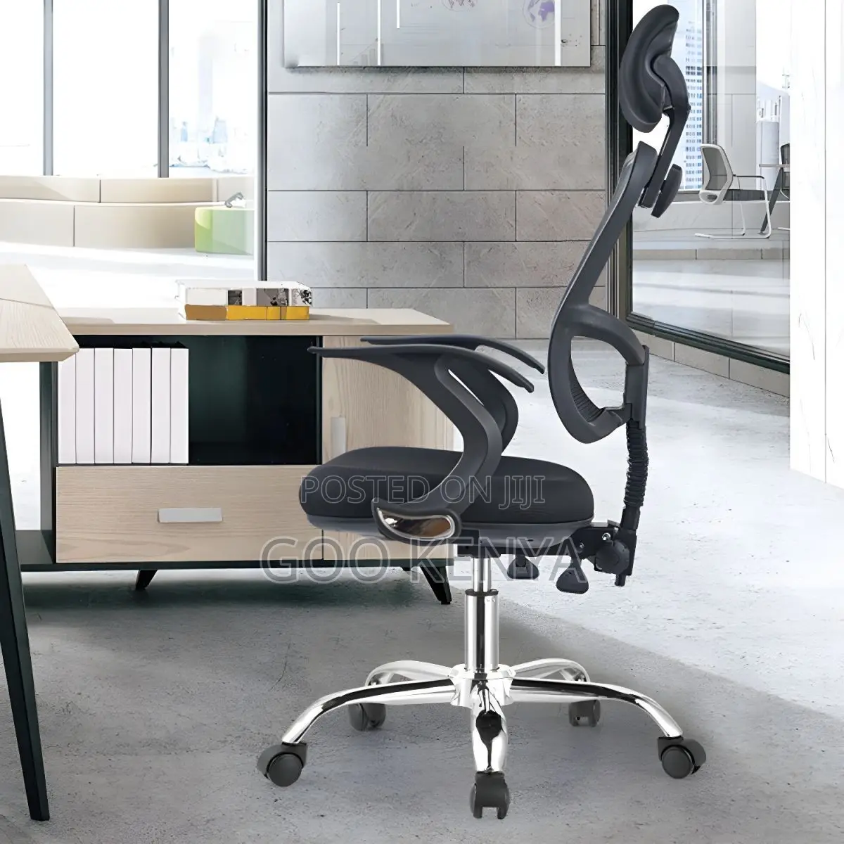 Office Chair ; High-Back Orthopedic Office Chair