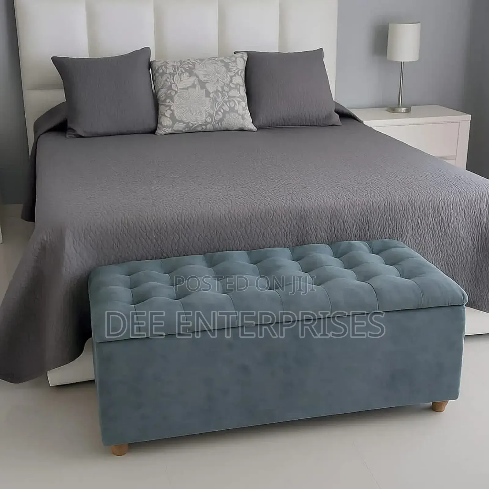 Storage Ottoman Dimensions: 105cm by 45cm by 45cm