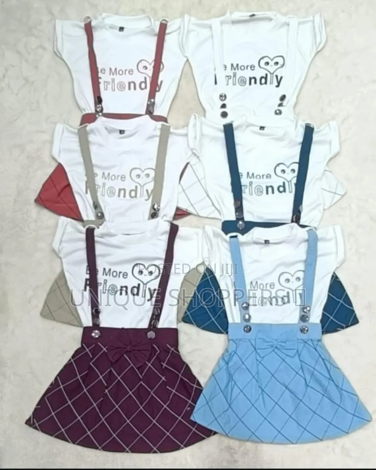 Girls Butterfl Suspender Dress*