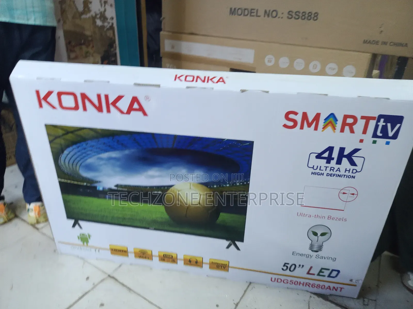 Konka 50-Inch Android Smart Tv Audio Immersive 