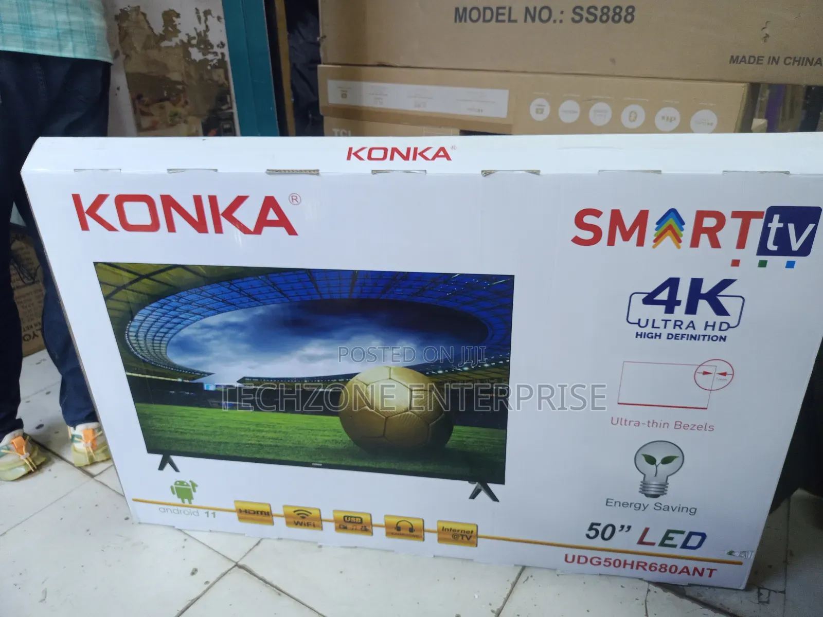 Konka 50 Inch Television Full Hd1080p Smart Android 11 Tv 