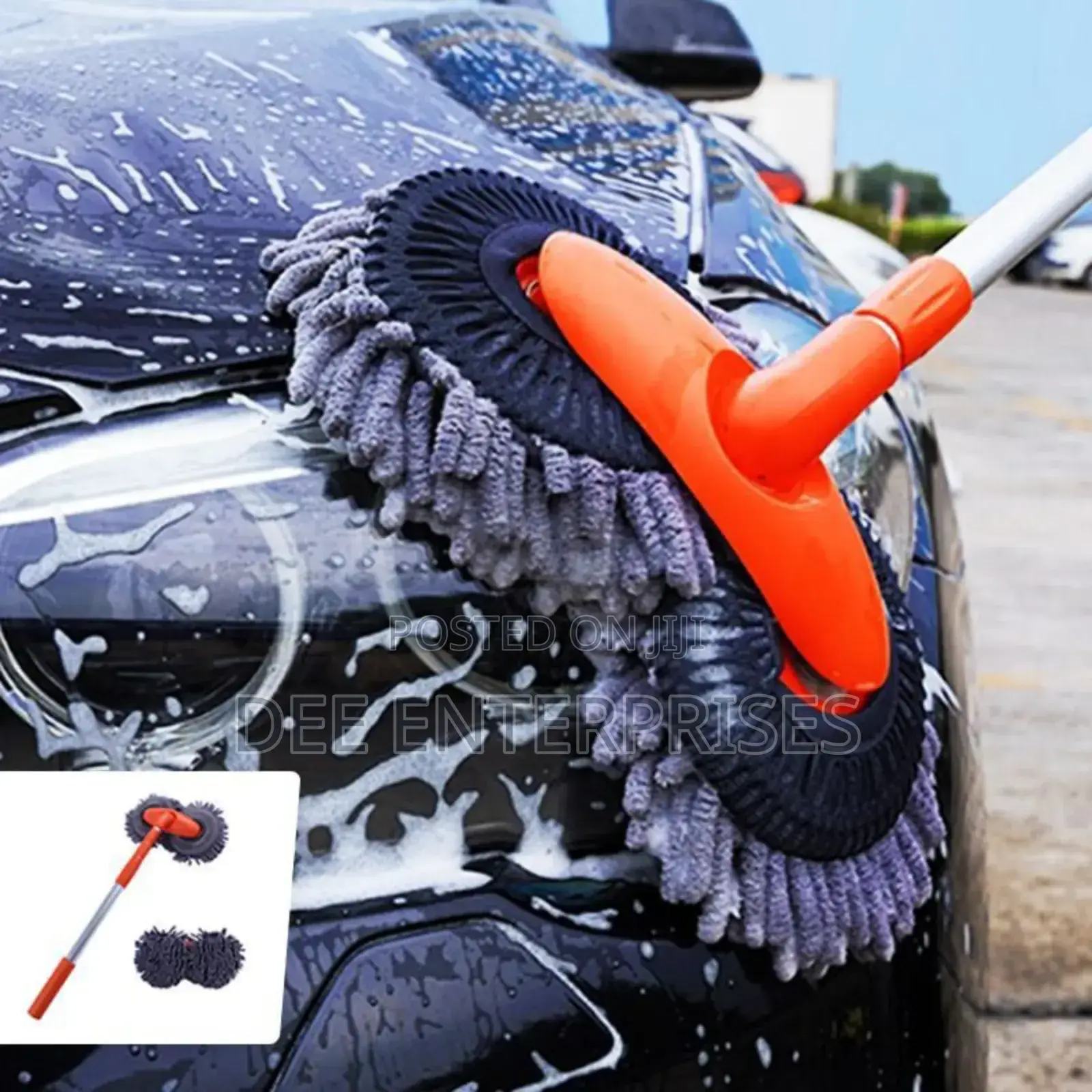 Double-Headed Car Cleaning Brush Mop