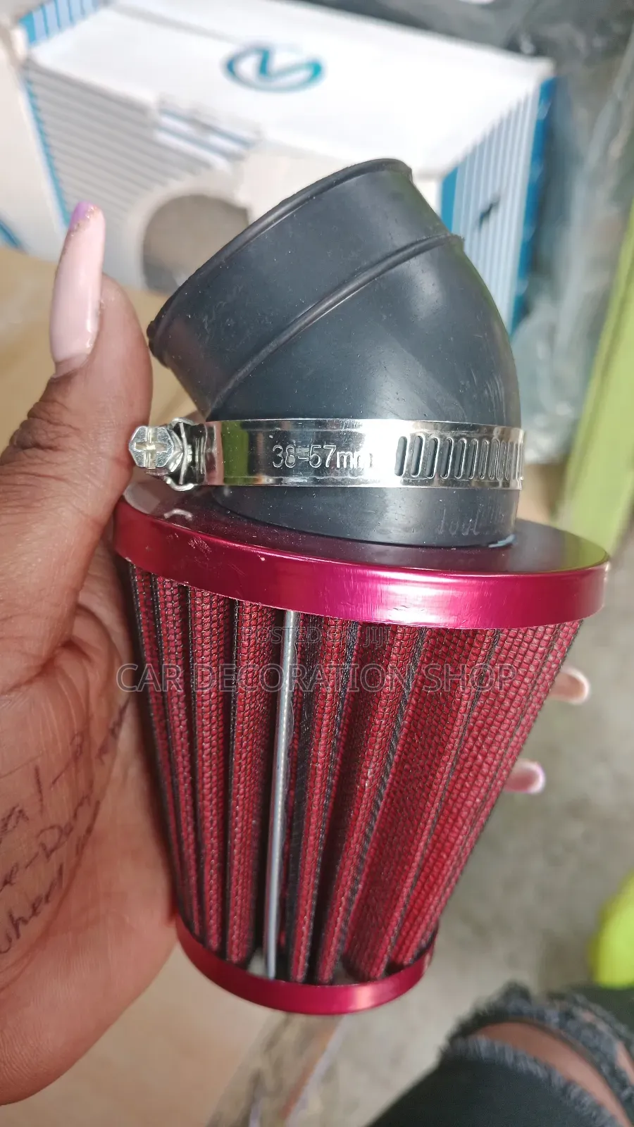 41-43mm Bent Mini Air Filter