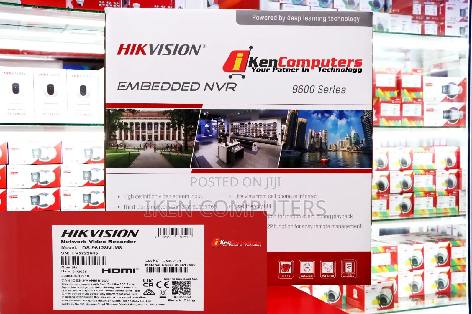 Hikvision 128channel Nvr(Ds-96128ni-M8)
