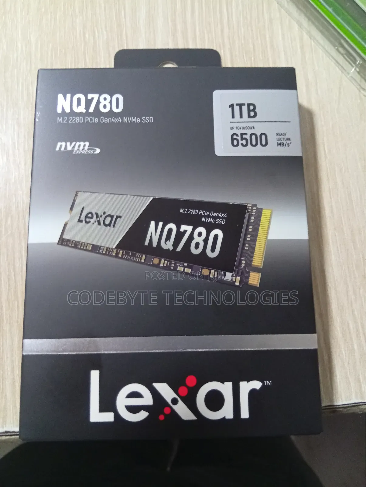 Lexar Lnq780 Internal Gen 4*4 SSD M.2 Pcie Nvme 2280 - 1tb