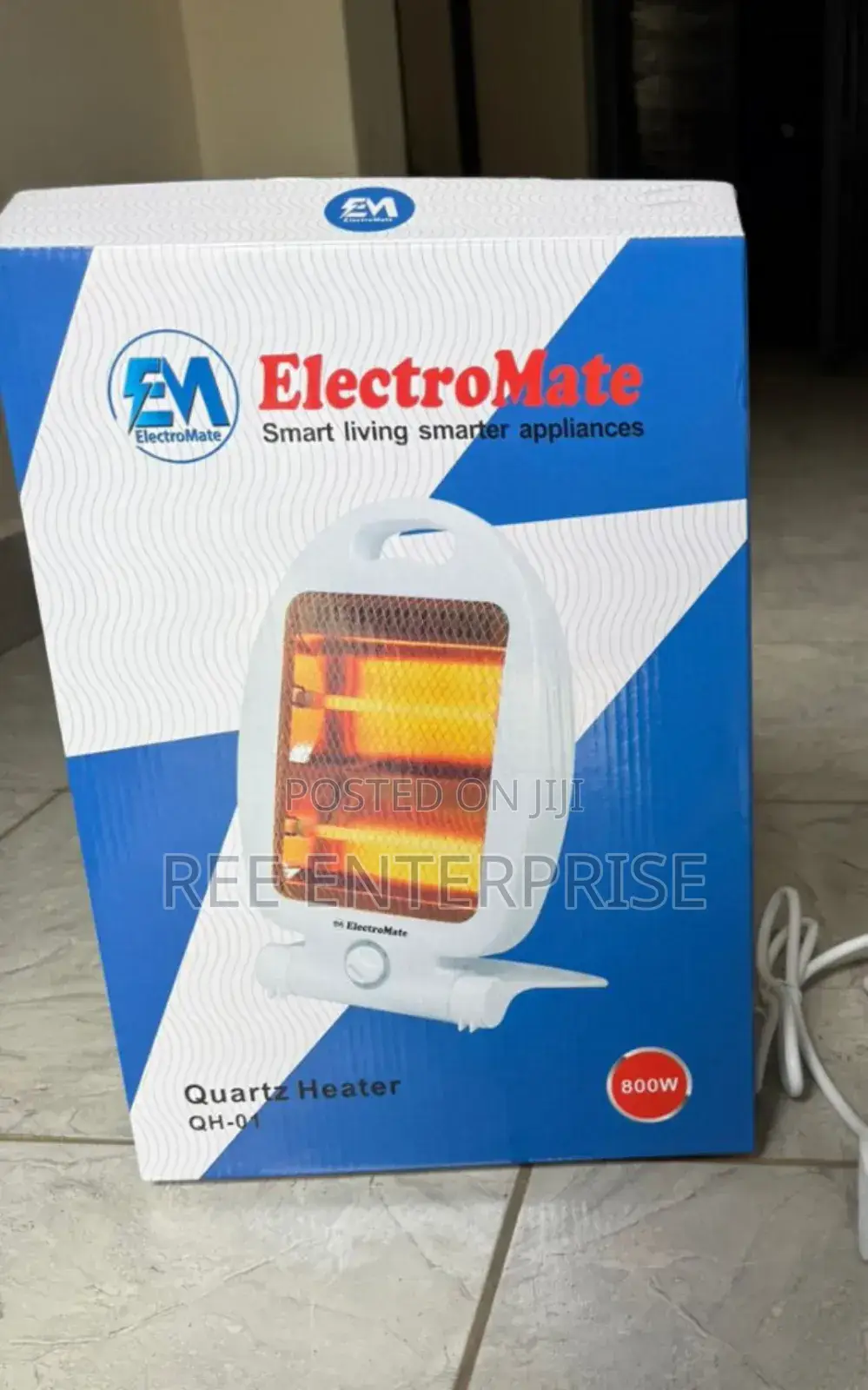 New Model Brand New Electromate Quartz Room Heater