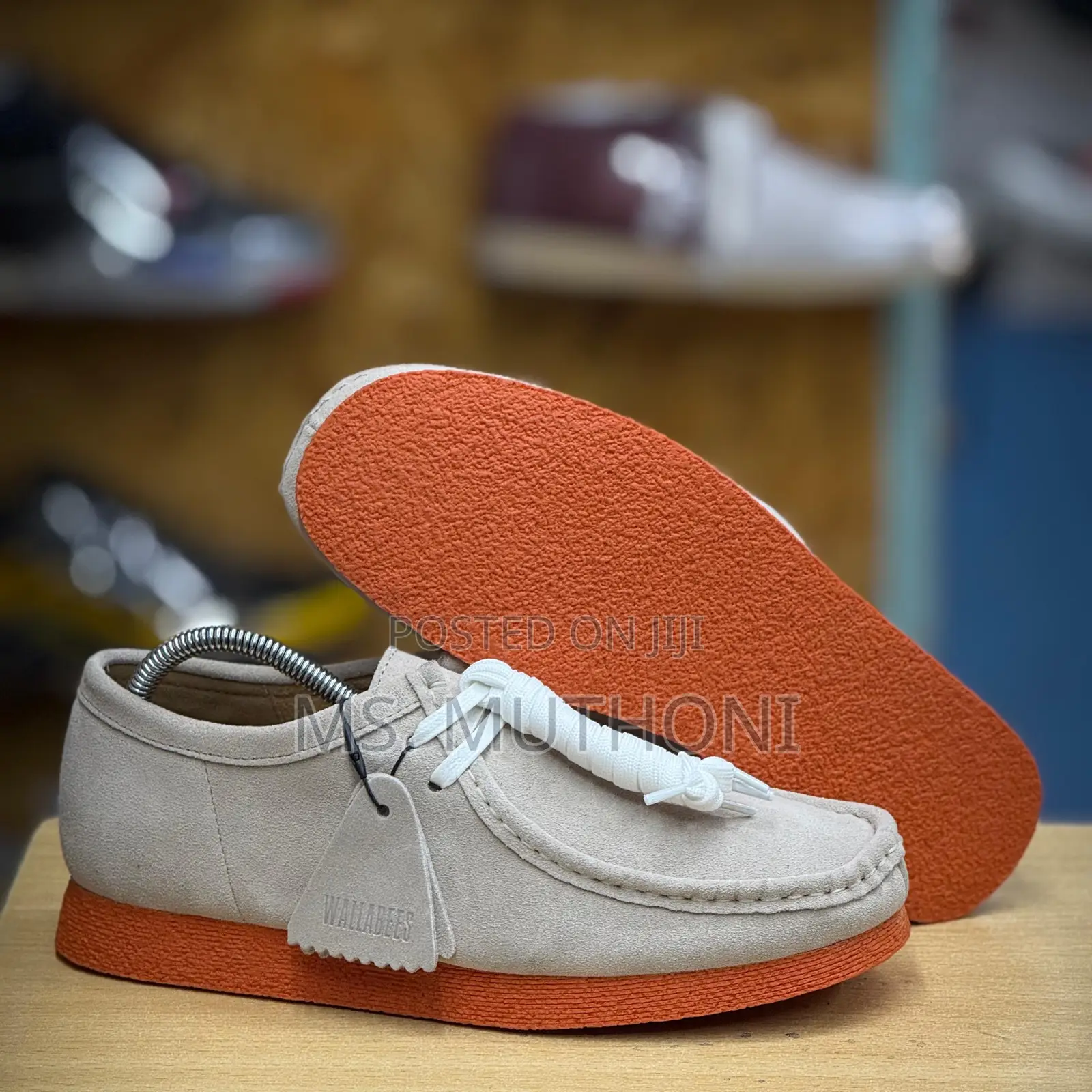New !!  Suede Clarks Wallabees 40-45