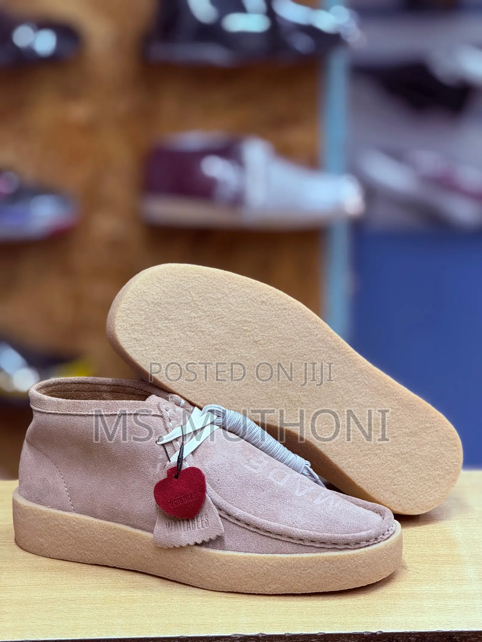 New !!  Suede Clarks Wallabees 40-45
