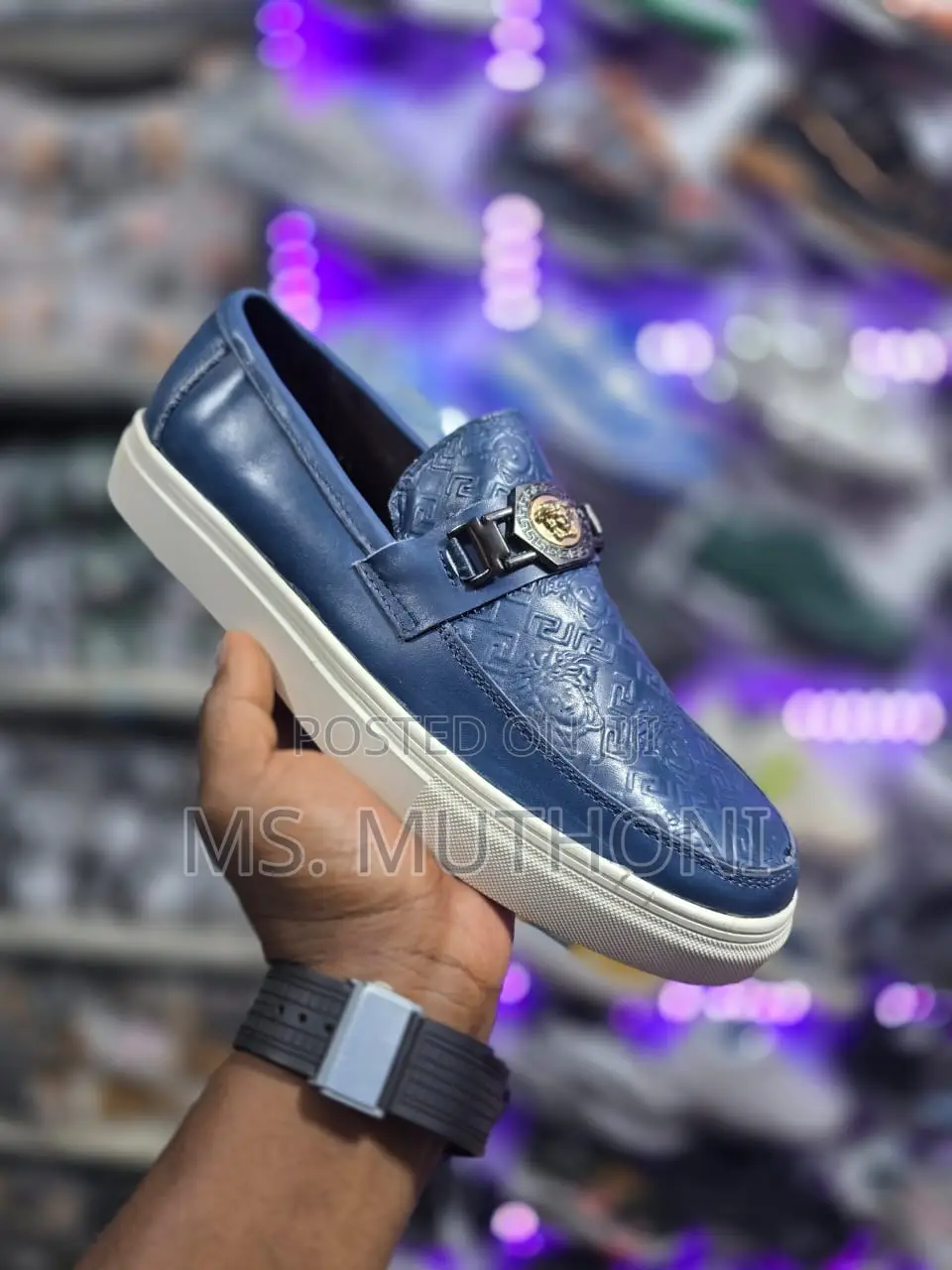 Versace Smart Casual Blue Sizes. 40-45
