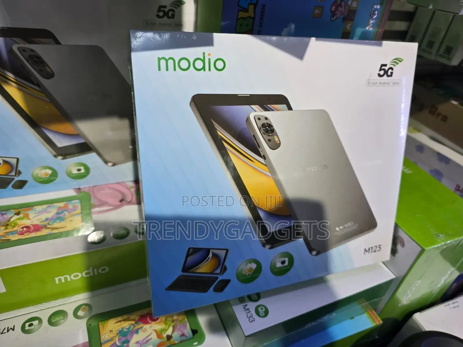 Modio M123 Tablet 8gb+512gb With Keyboard Mouse