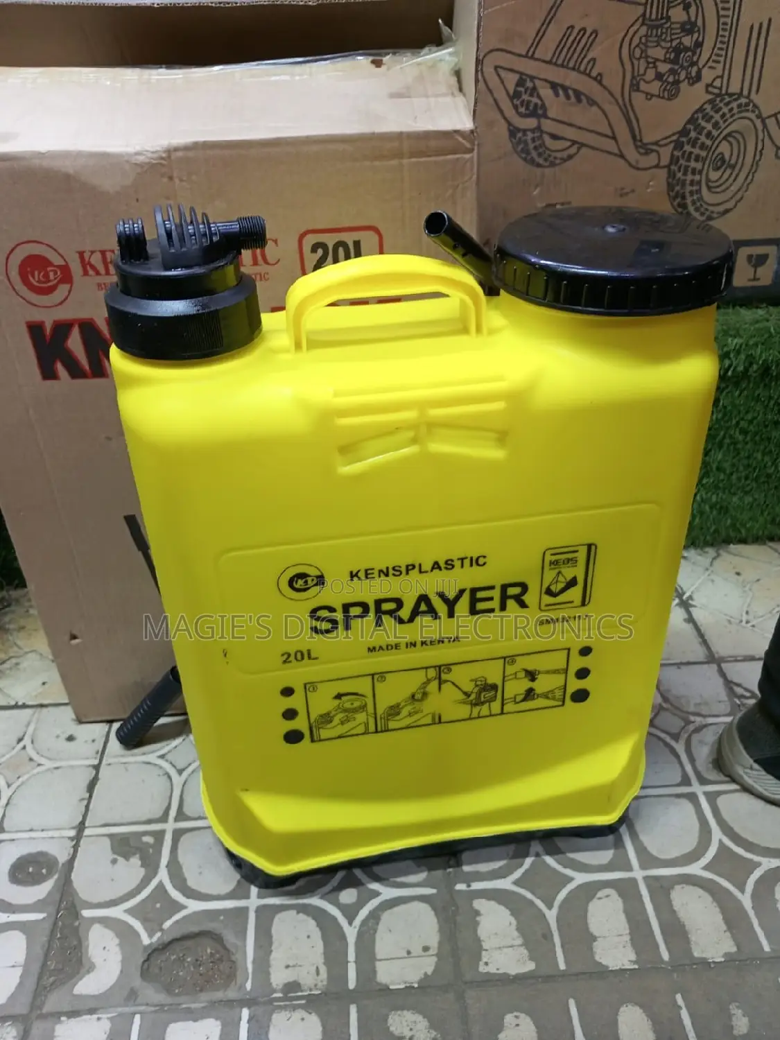 Well Performing 20l Manual Knapsack Sprayer