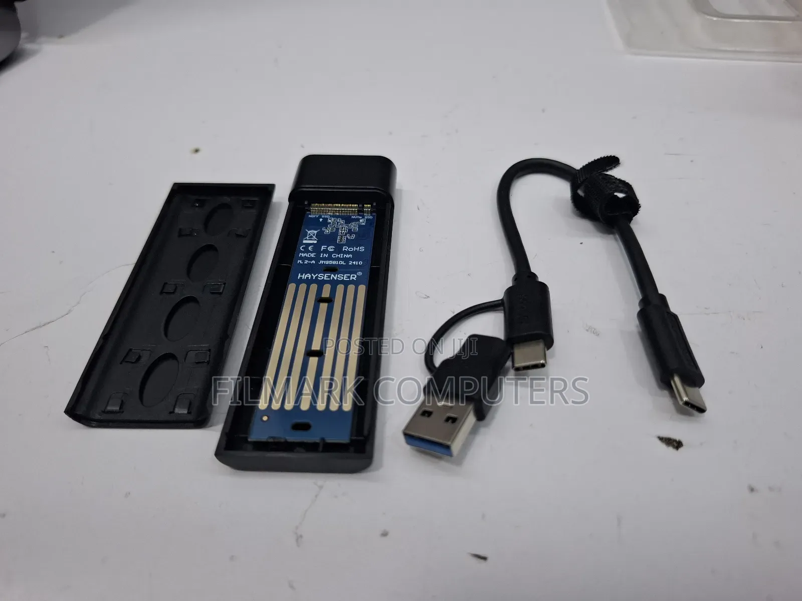 Haysenser M2 Ssd To Usb 3.0 Enclosure Nvme And Ngff 2 In 1