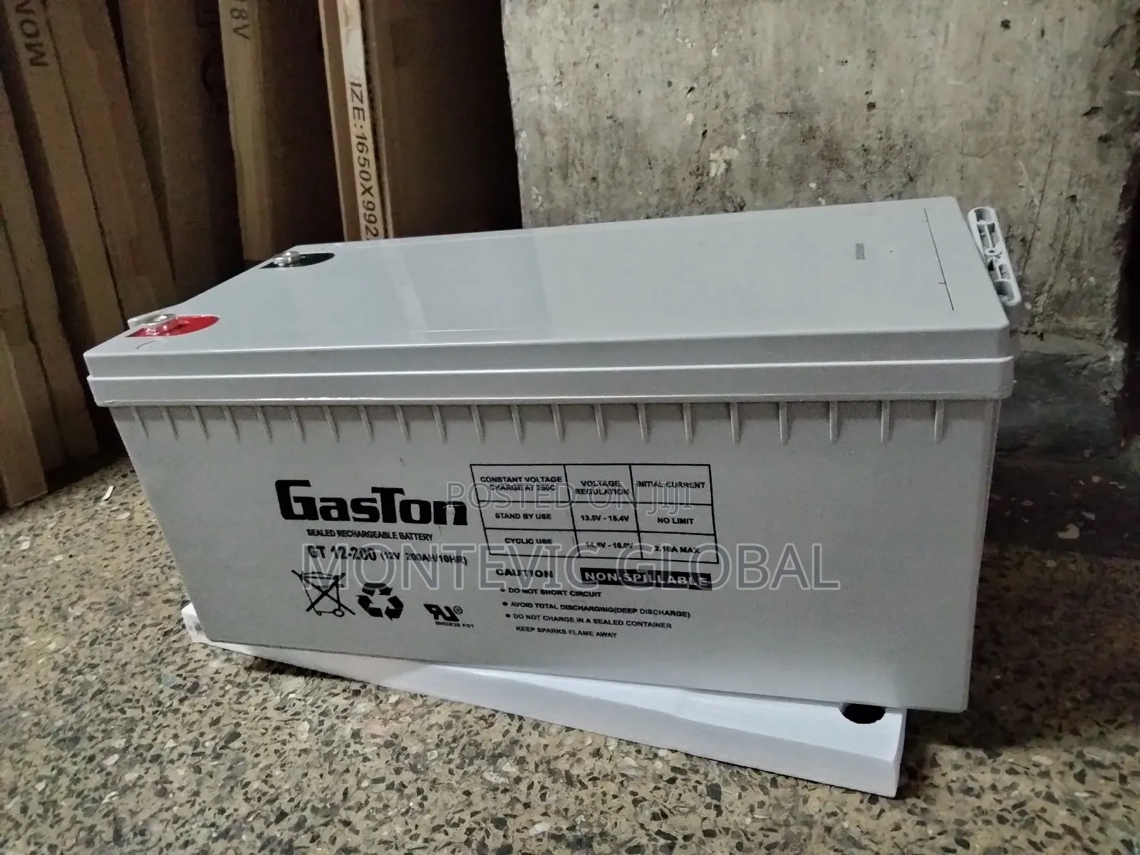200ah Gaston Battery 12volts