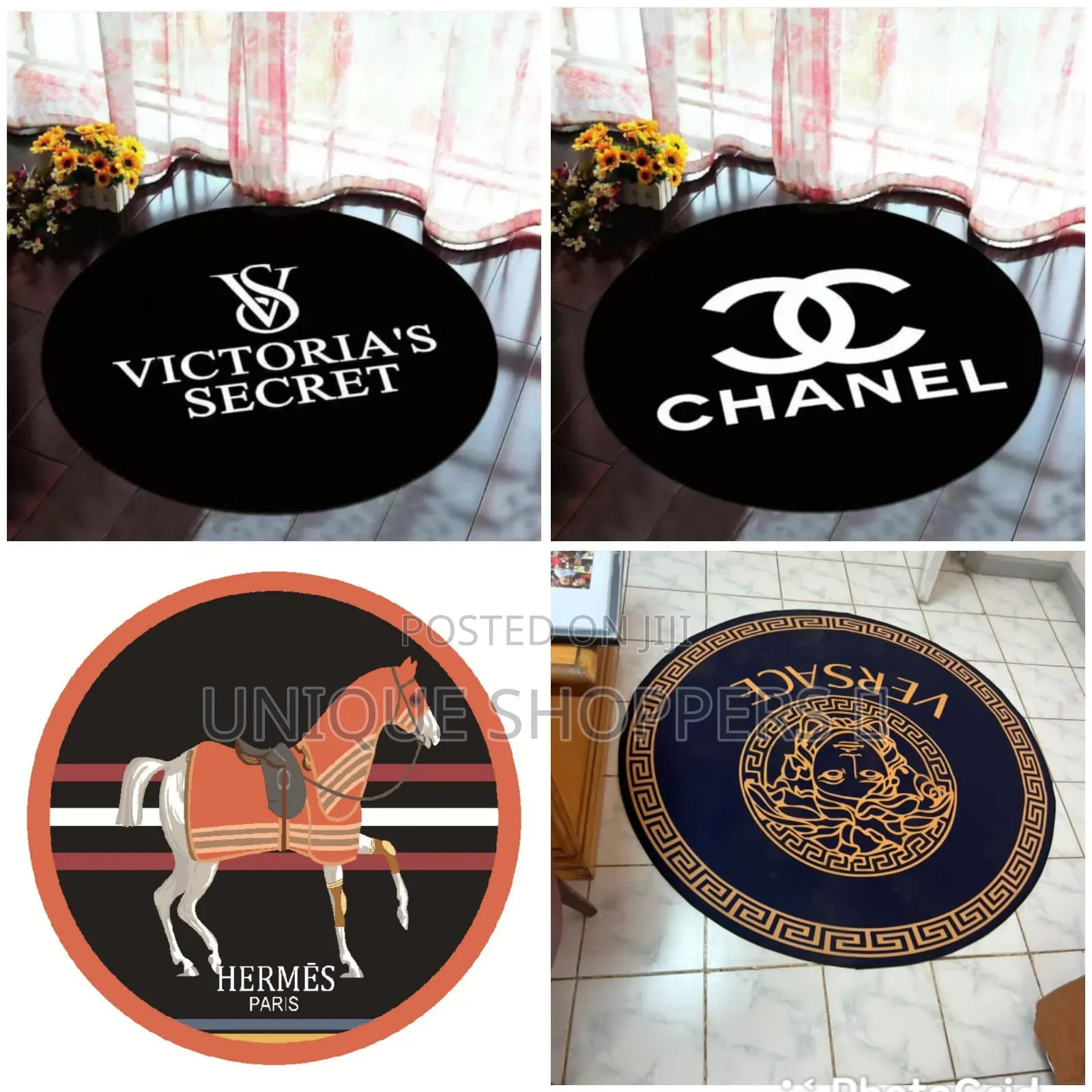 Designer Round Rugs 80 Cm Diameter