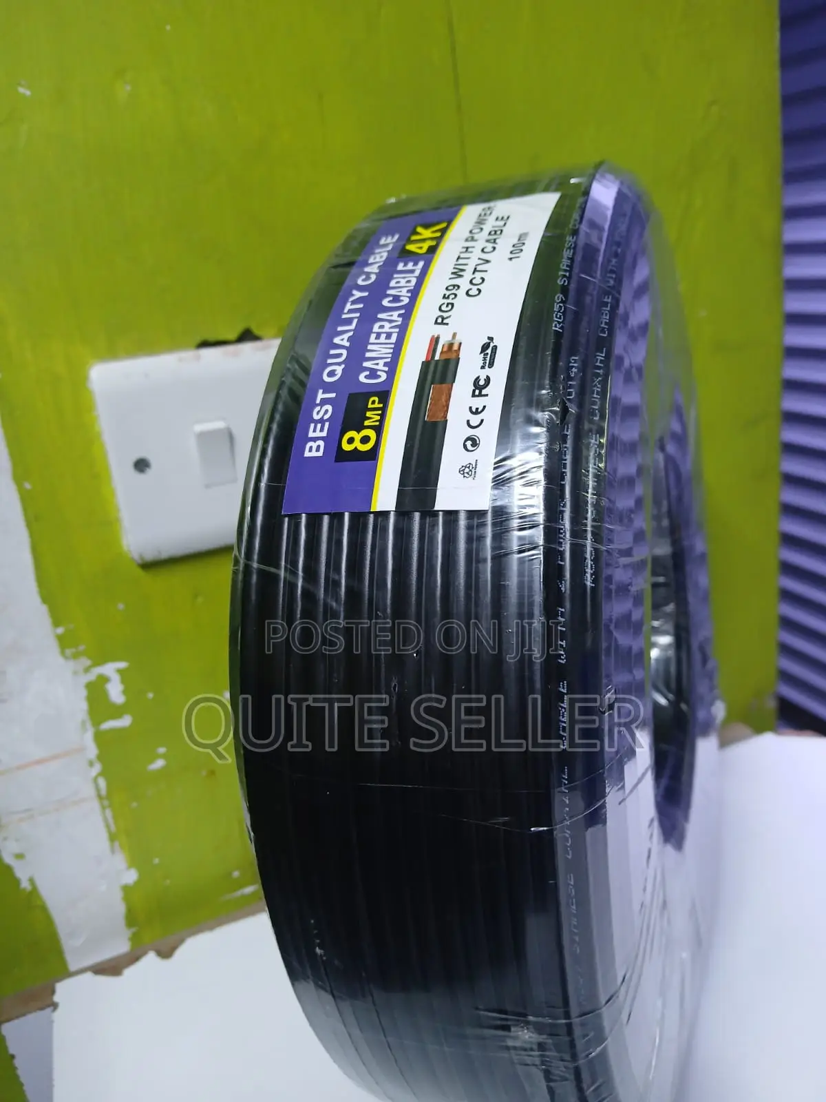 Rg 59 100m CCTV Power Cable