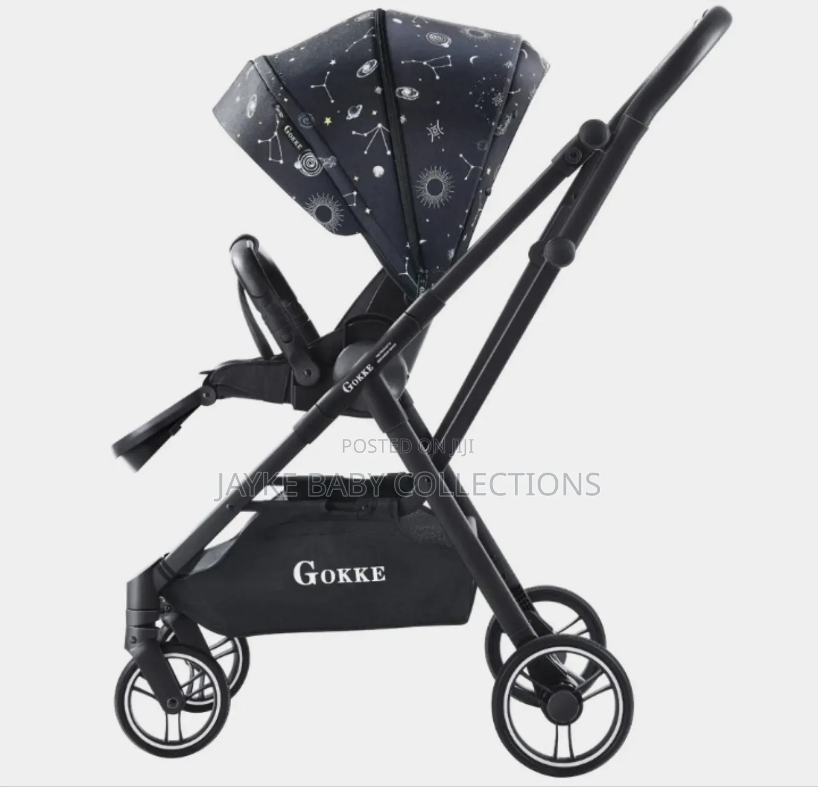 Luxury Reversible Baby Stroller | Foldable 0–36 Months