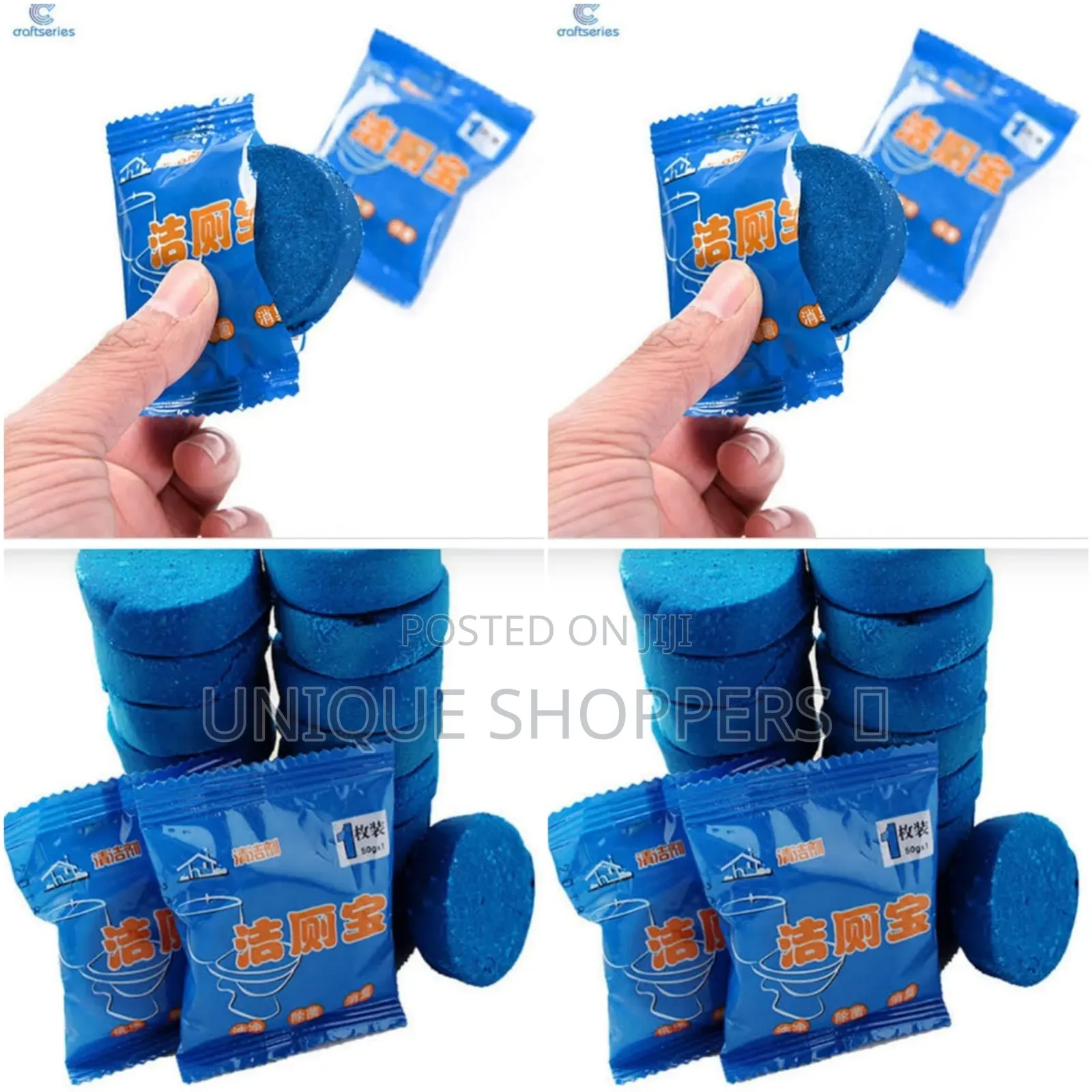 *Bubble Blue Tablets Toilet Cleaner Available Now