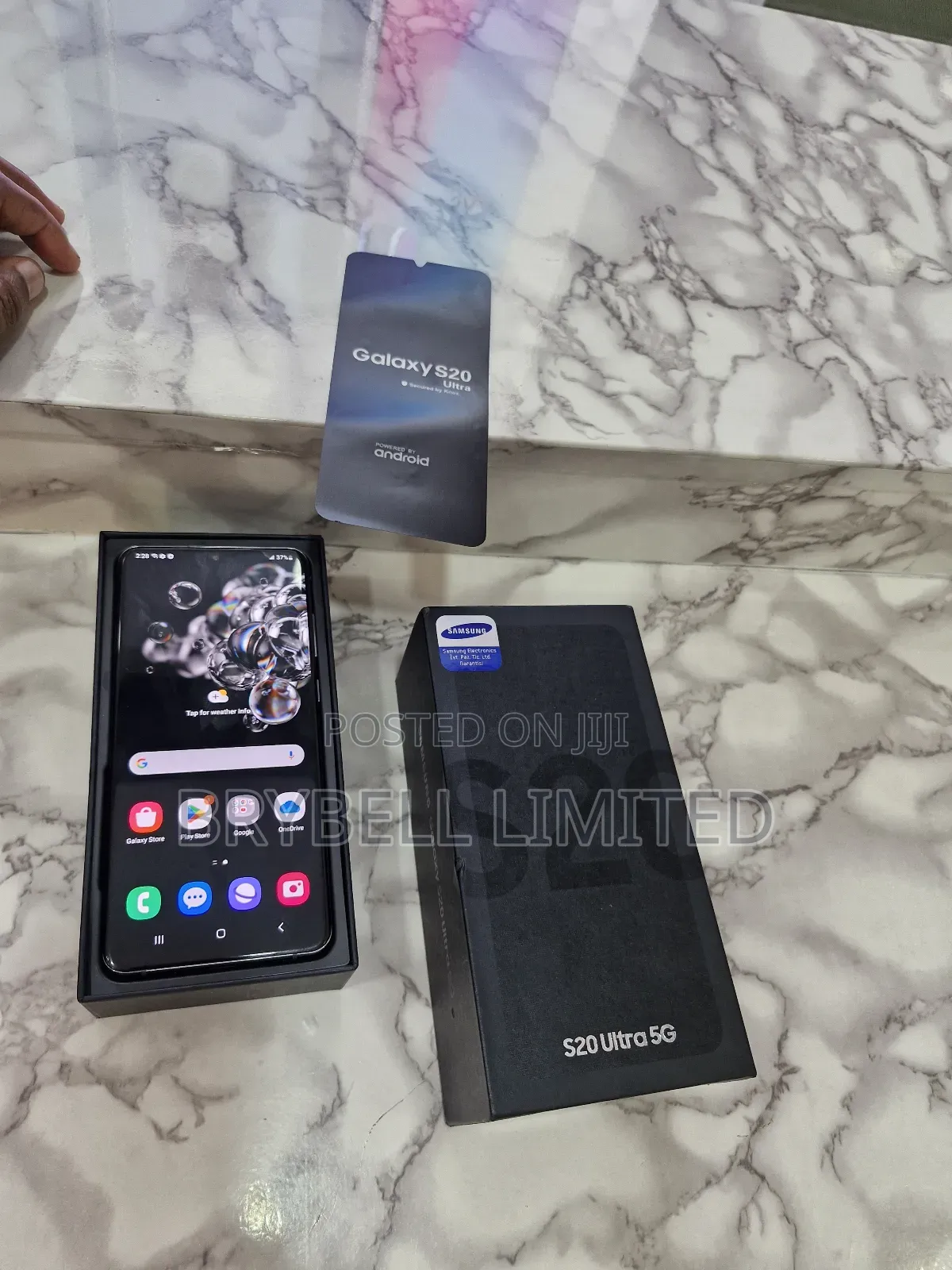 Samsung Galaxy S20 Ultra 5G 128 GB Black