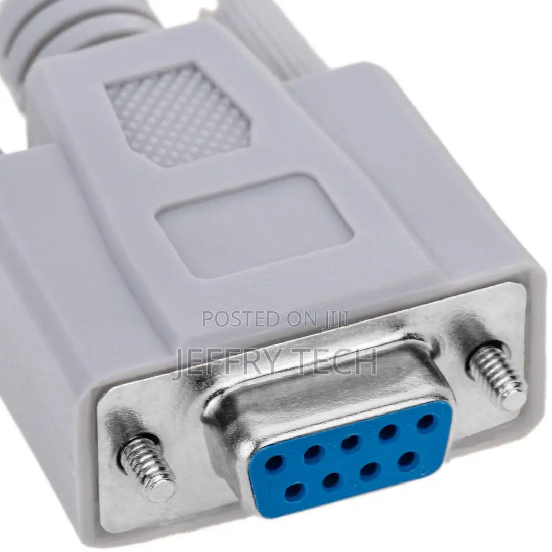 Serial Cable With Connector Db9 Male to Female 1.8m
