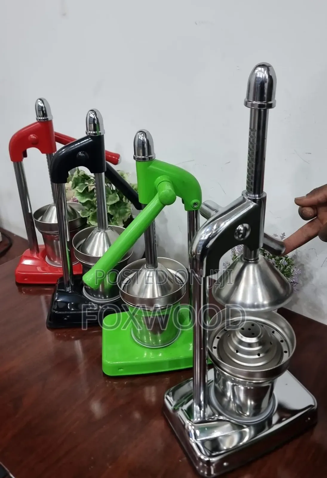 Stainless Steel Manual Hand Press.