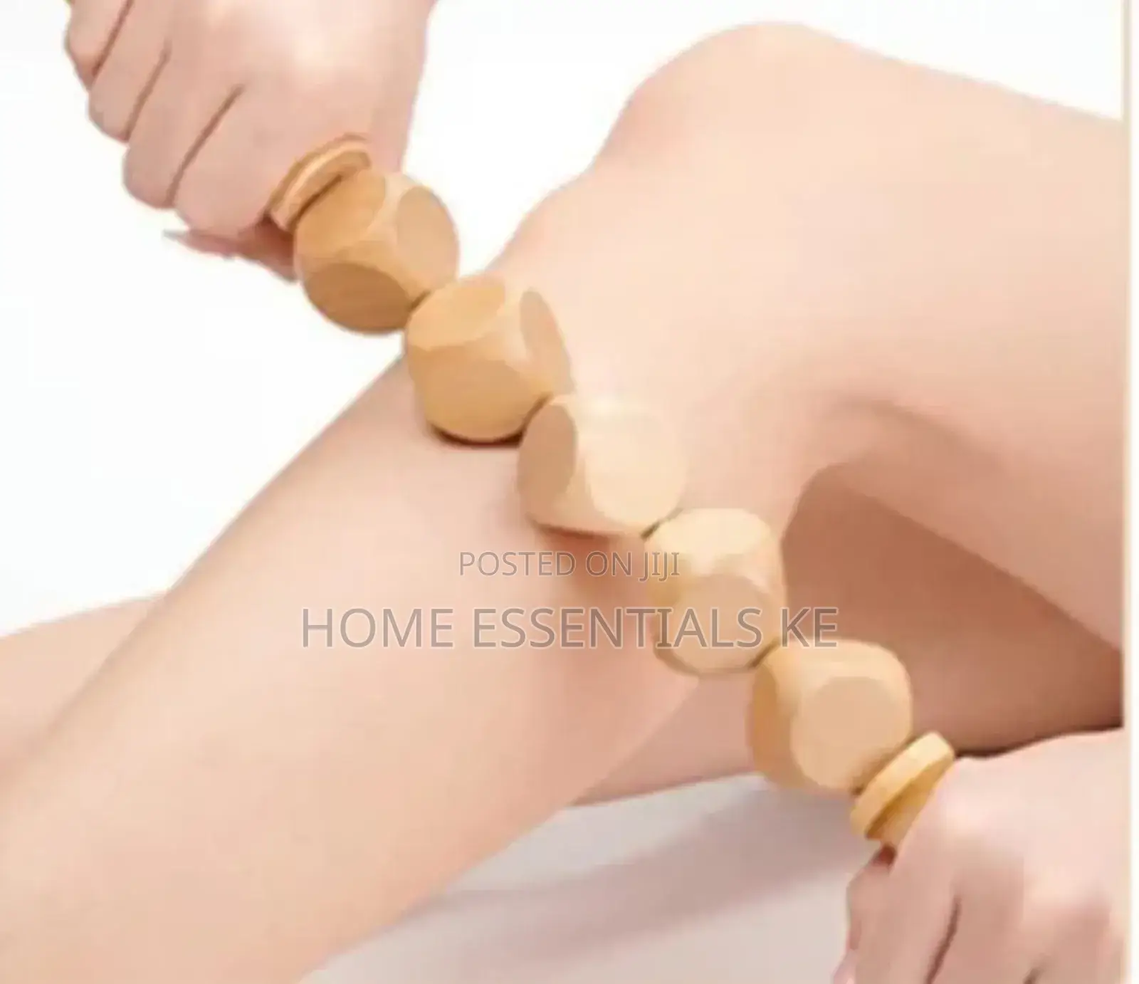 *Wooden Massage Roller 6 Cube Design Body Roller Stick
