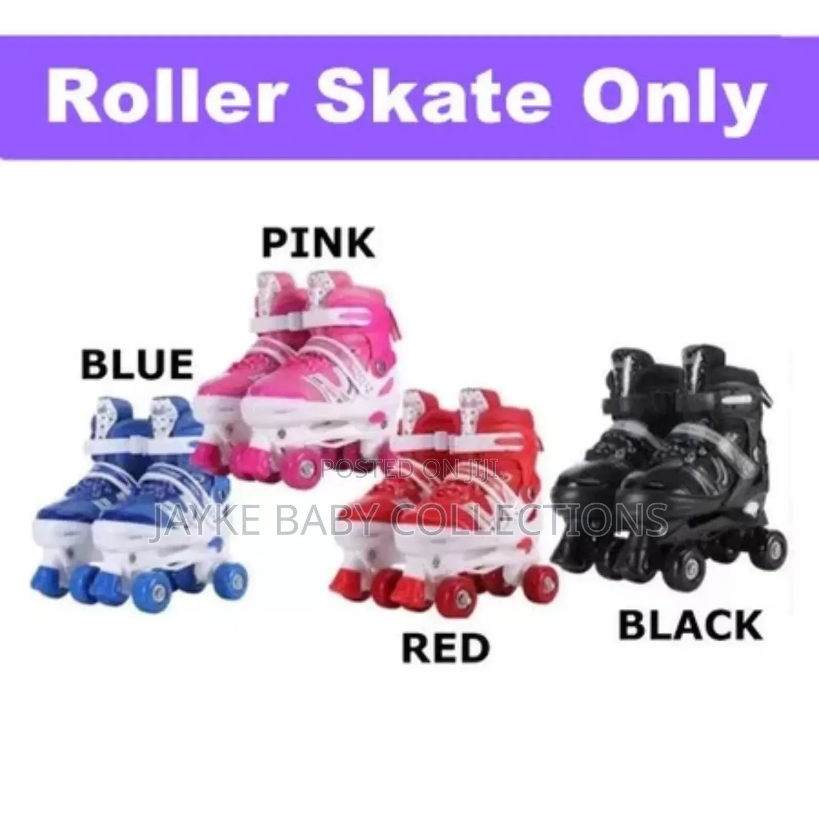 Double Row Adjustable Roller Skates for Kids Teens
