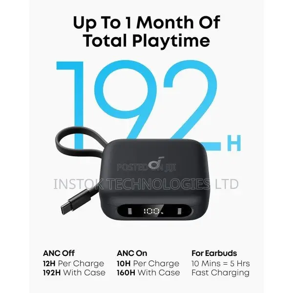 Anker Soundcore P41i Earbuds With Portable Phone Charger