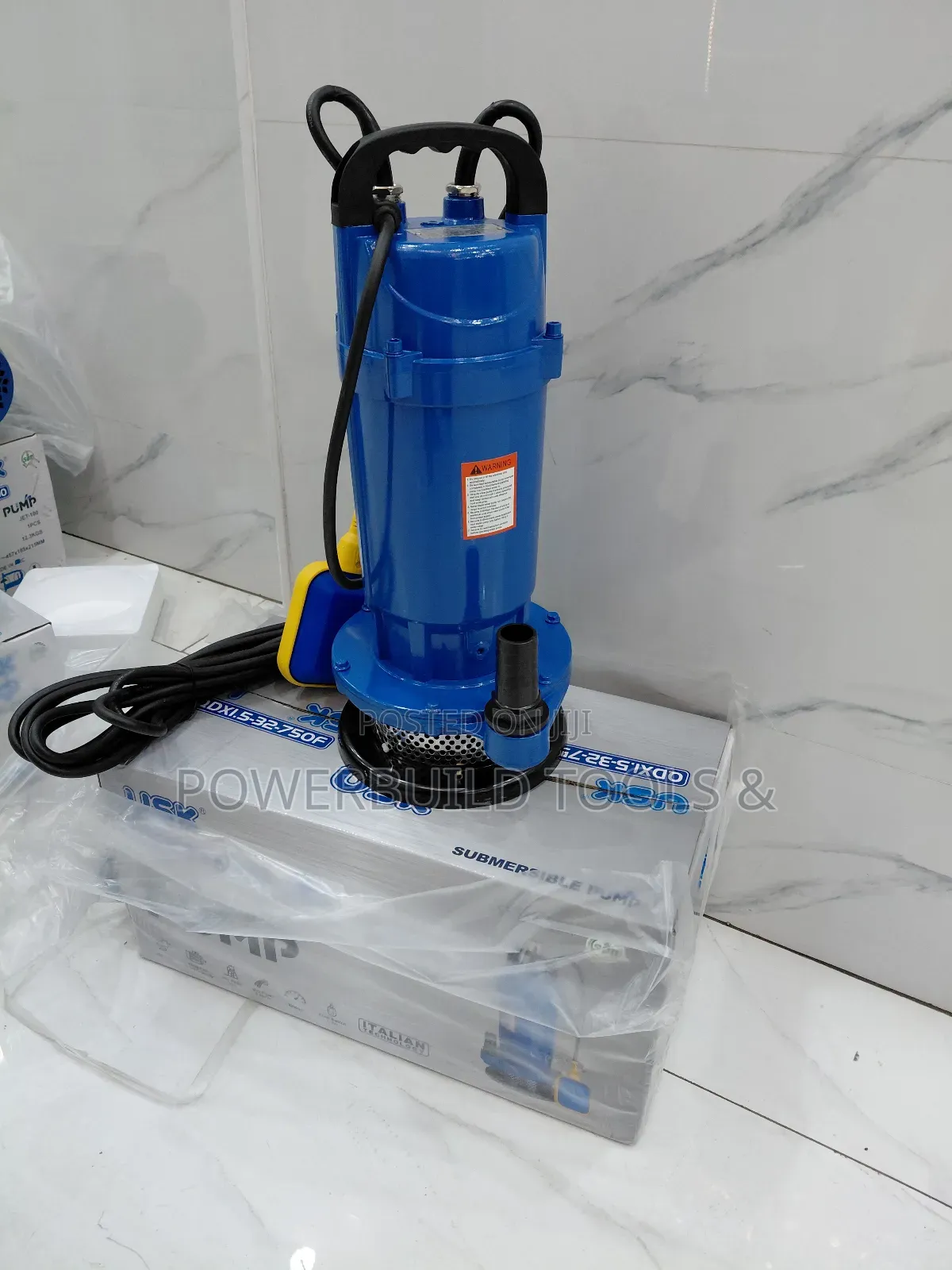 Usk Shallow Well Submersible Pump 1hp With Floater