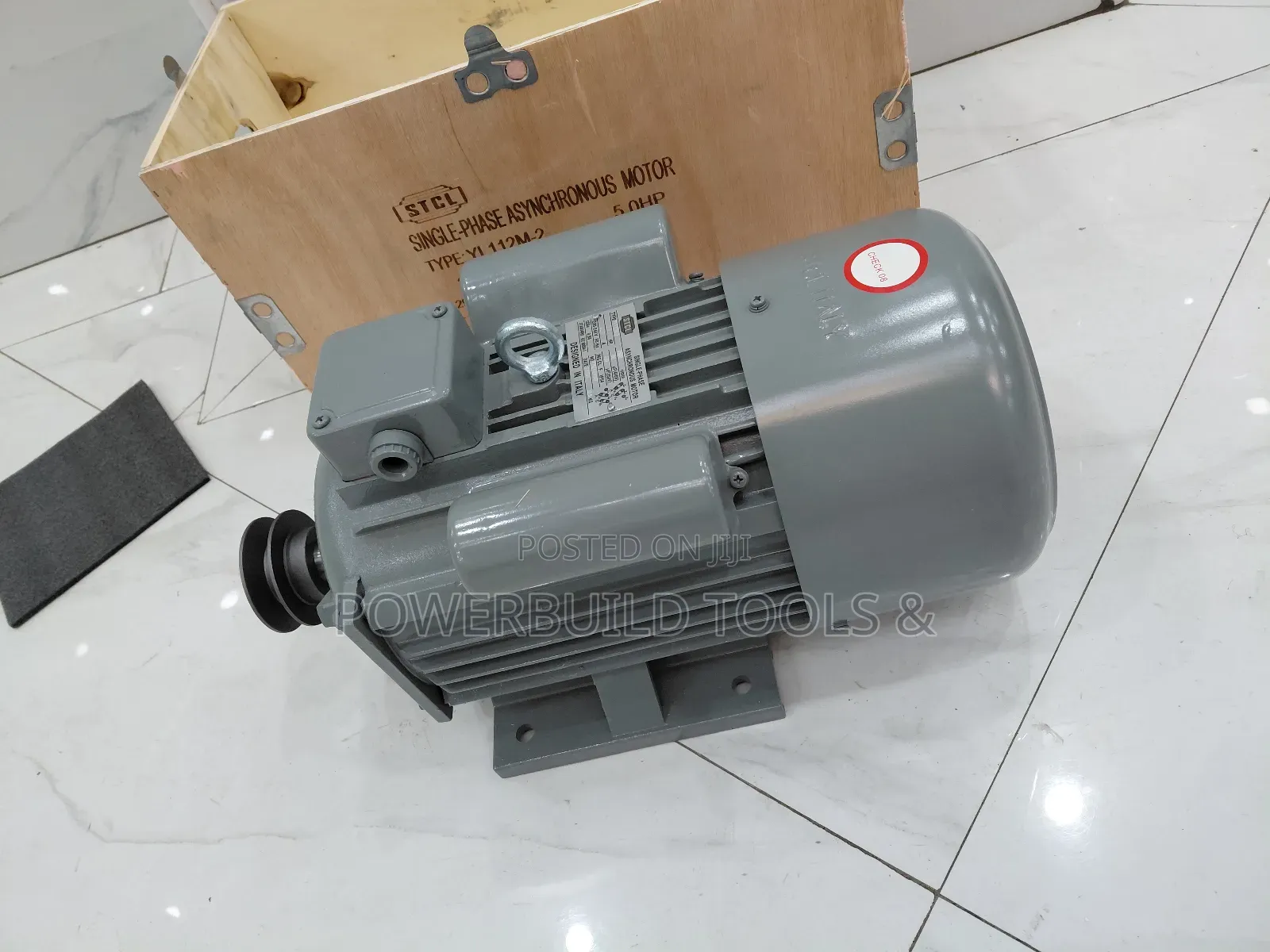 5hp Stcl Italy Single Phase Motor Comes With Pulley