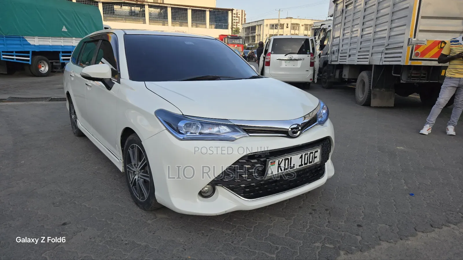 Toyota Corolla Fielder 2017 White