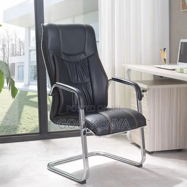 Office Chair ; Executive Leather Visitor Chair