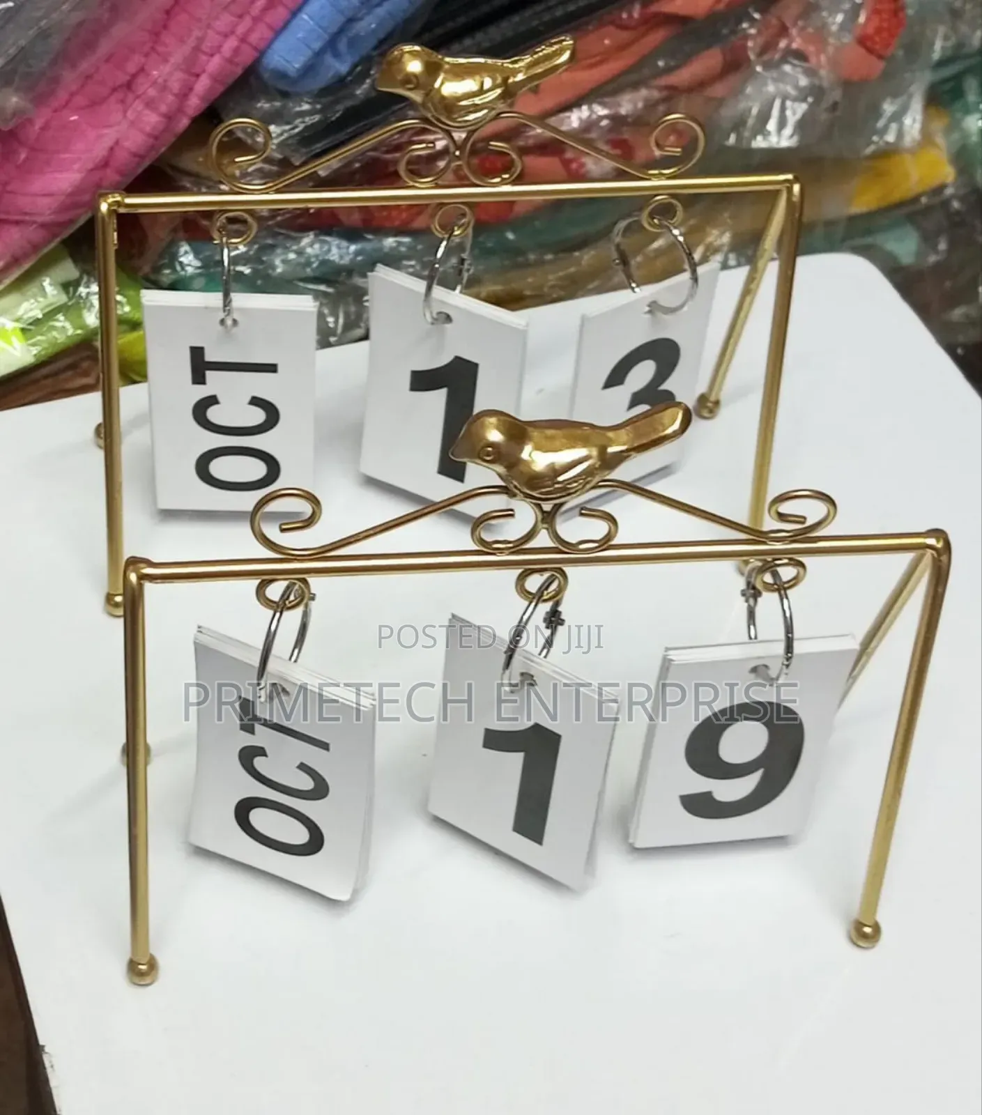 Desk Calender Metal Crafts