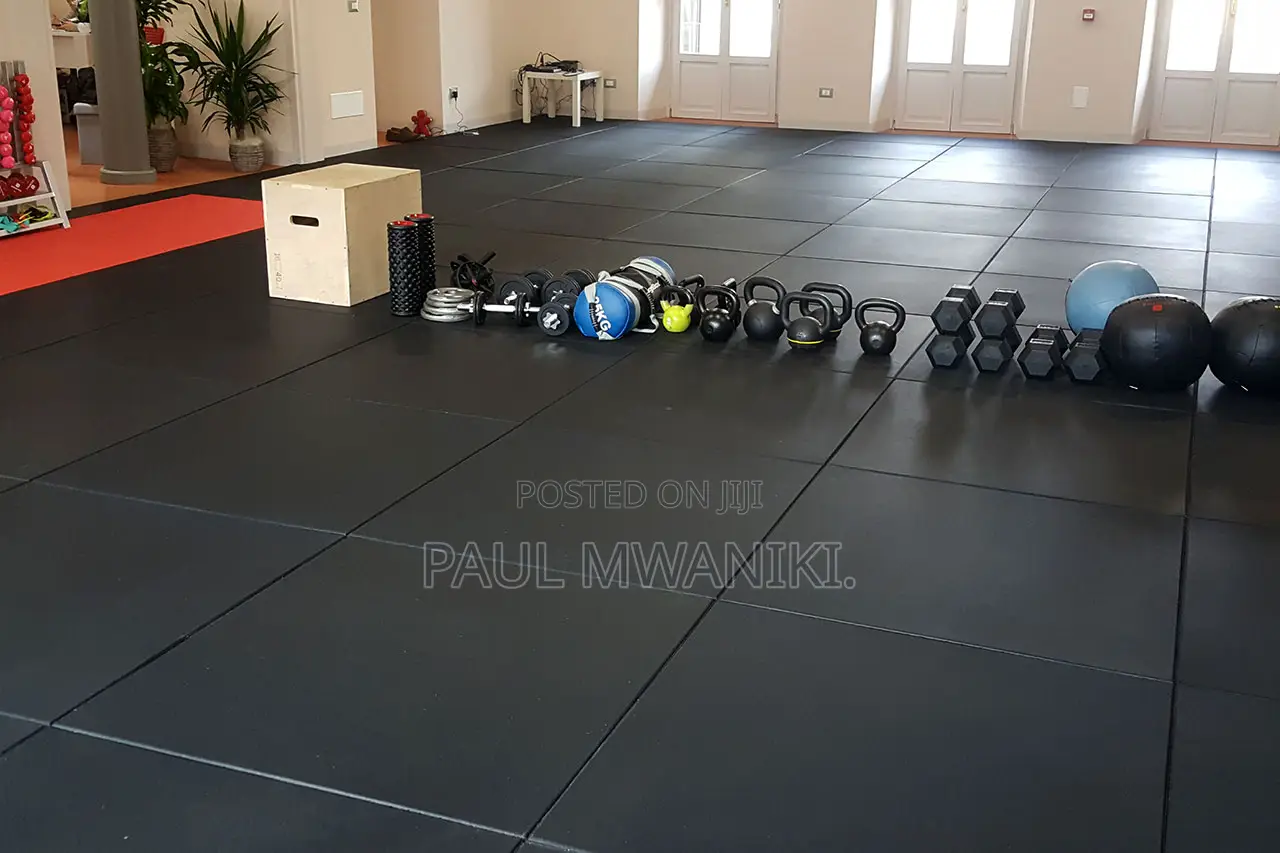 Fitness Heavy-duty Gym Tiles For Floor Protection Gym Tiles