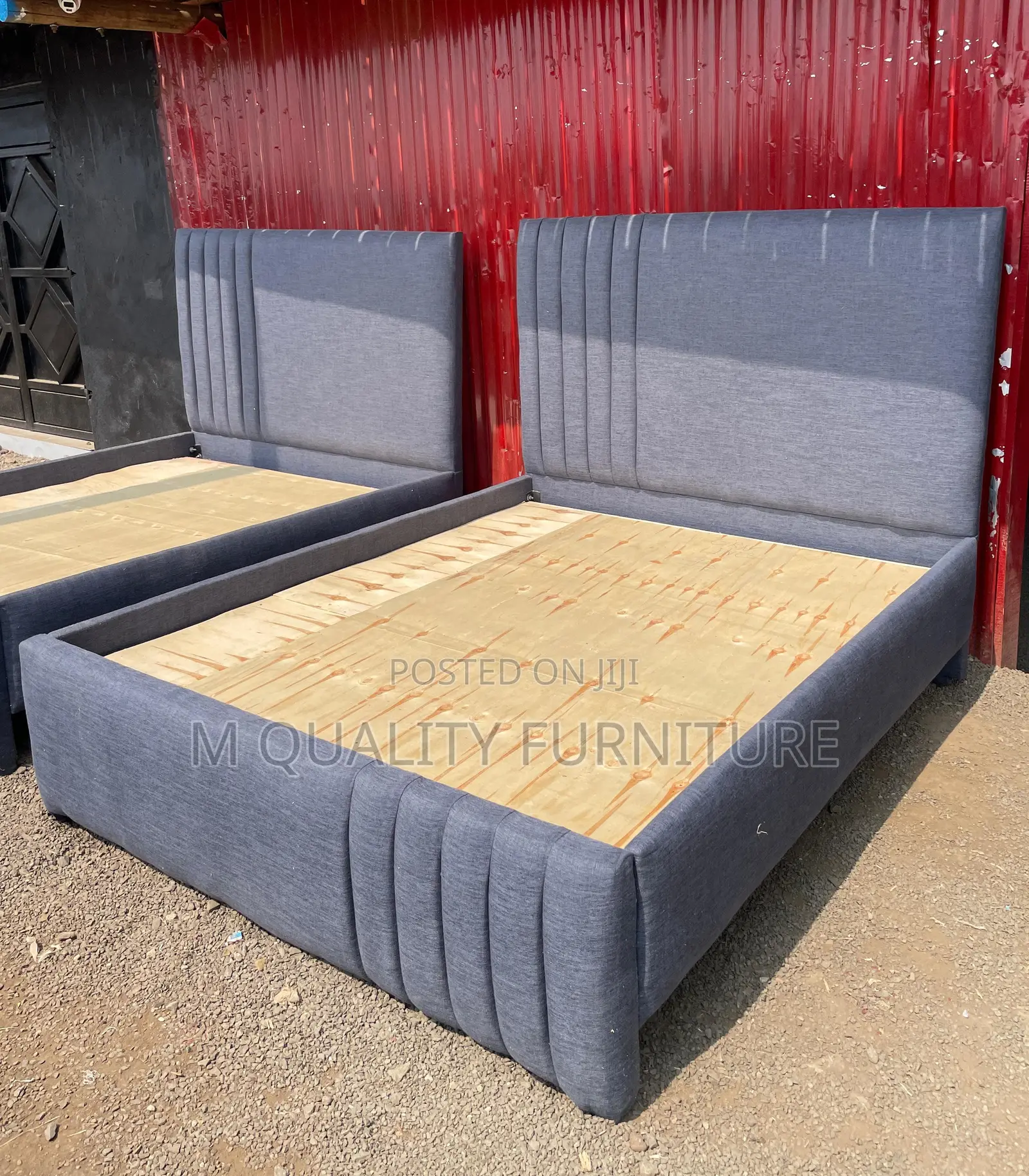 Simple and Modern Board Style Headboard and Footboard